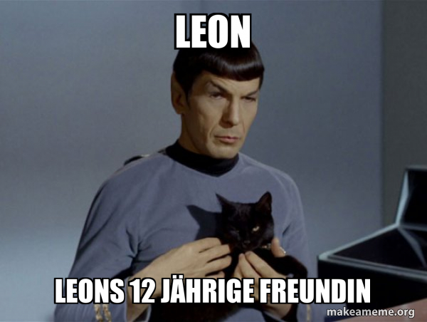 Spock and Cat Meme meme