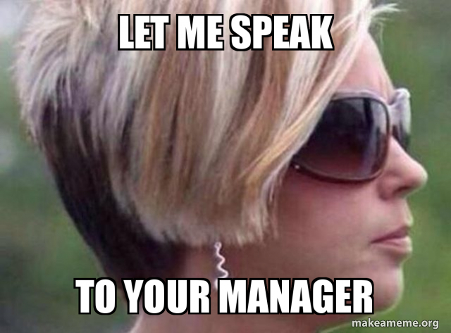 Responses To I Want To See Your Manager Potatoes And The Promise Of Responses To I Want To See Your Manager Potatoes And The Promise Of