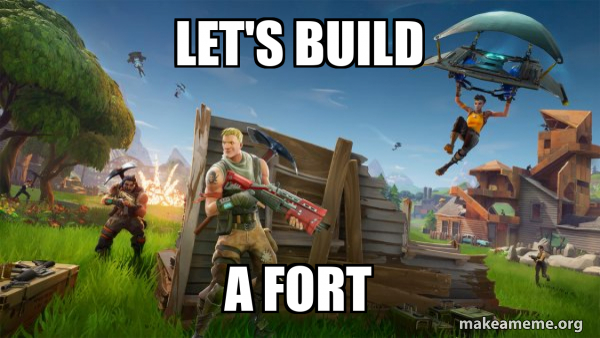 Fortnite Battle Royale game meme