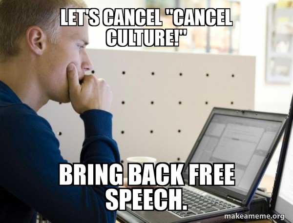 Let's cancel 
