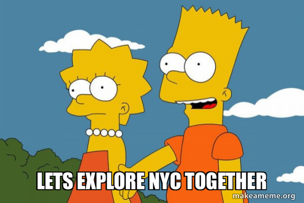 Bart and Lisa Chat meme