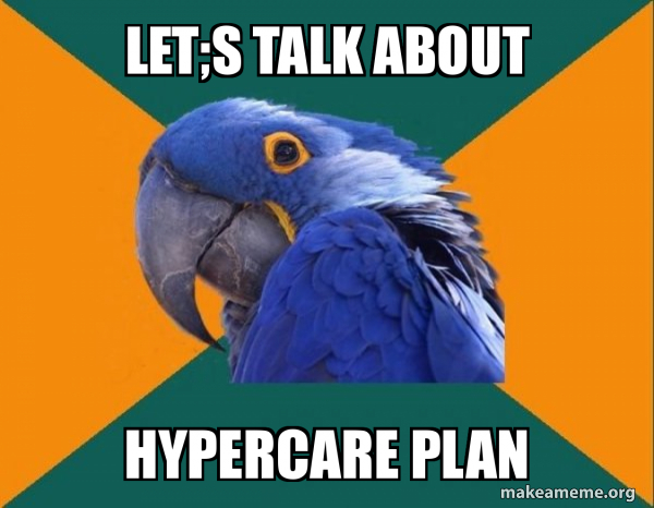 Paranoid Parrot meme