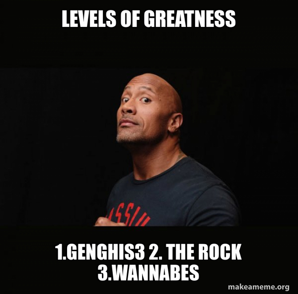 Dwayne Johnson (The Rock) meme