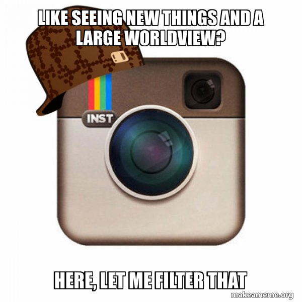 Scumbag Instagram meme
