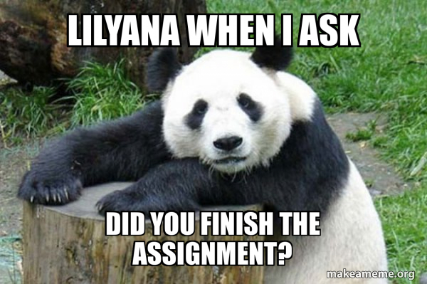 Confession Panda meme