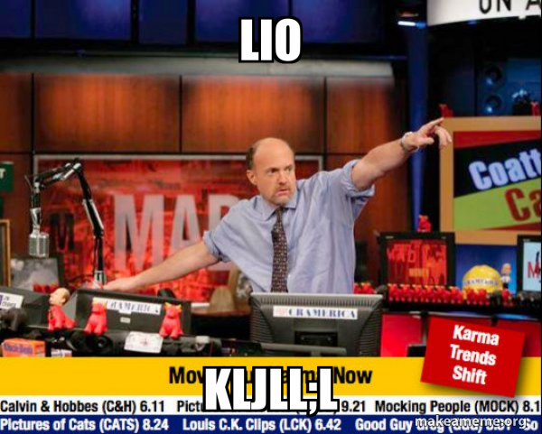 Mad Karma with Jim Cramer meme