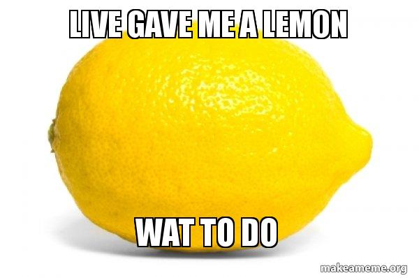 Lemon meme