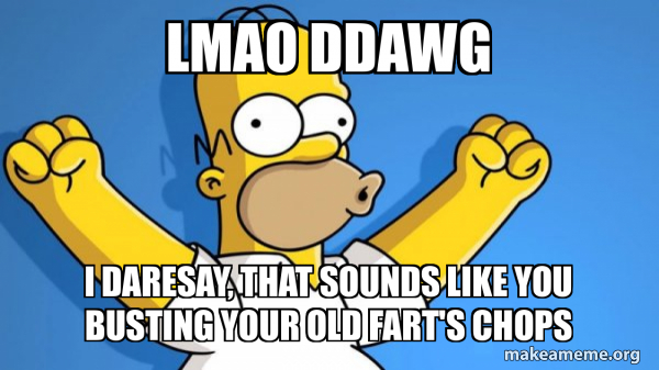Happy Homer meme
