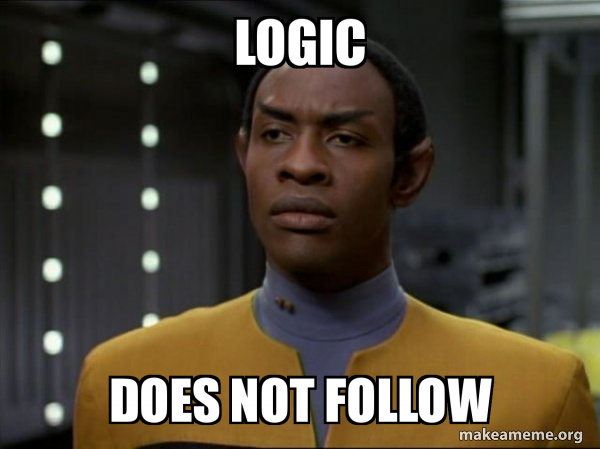 Skeptical Vulcan meme