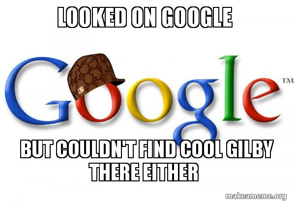 Scumbag Google meme