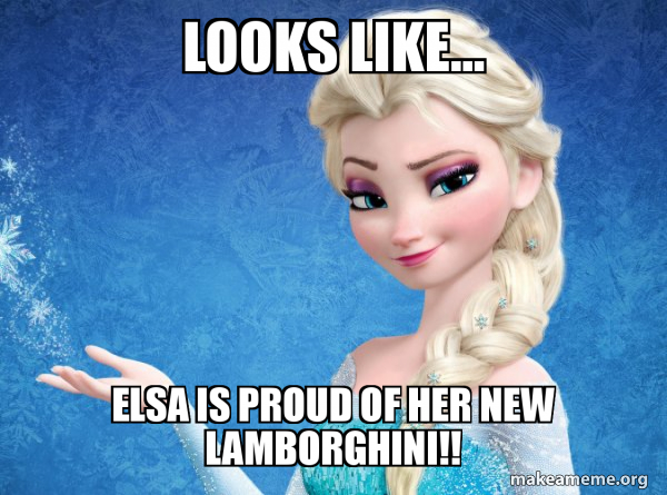 Elsa from Frozen meme