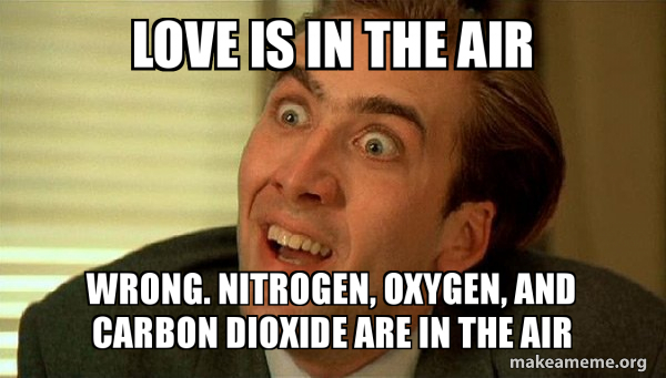 Sheldon Meme Love Is In The Air