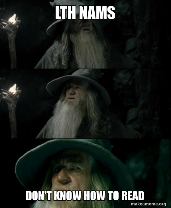 Confused Gandalf meme