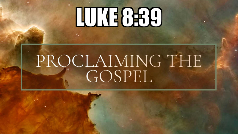 Luke 8:39 Meme Generator