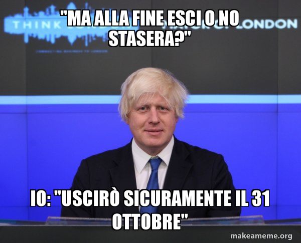 Boris Johnson  Brexit meme