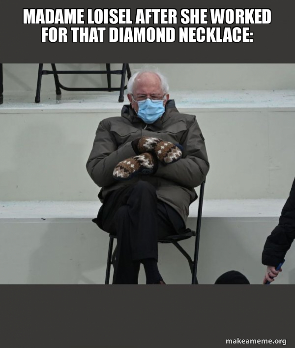 Bernie Sanders at the Inauguration meme