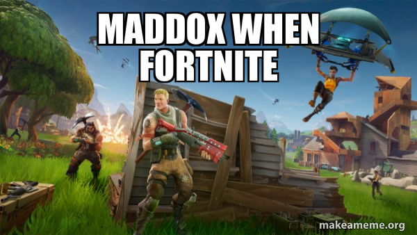 Fortnite Battle Royale game meme