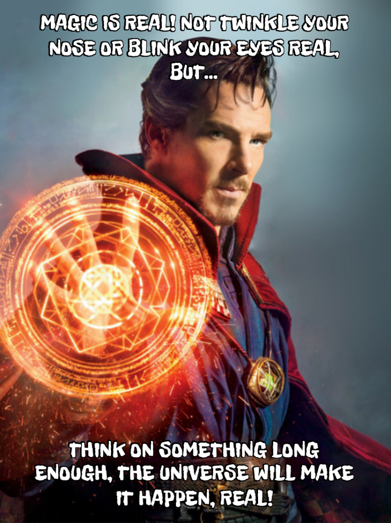 magic is real! not twinkle your nose or blink your eyes real, but ...