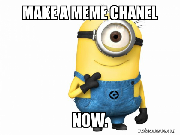 Thoughtful Minion meme
