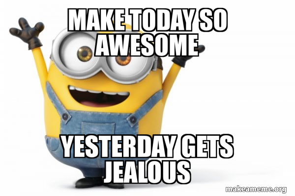 Happy Minion meme