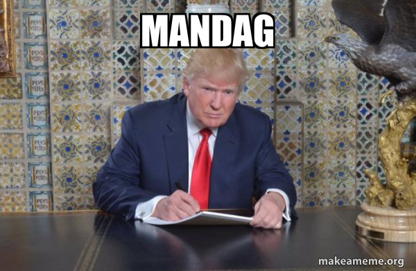 Donald Trump Writing Speech meme