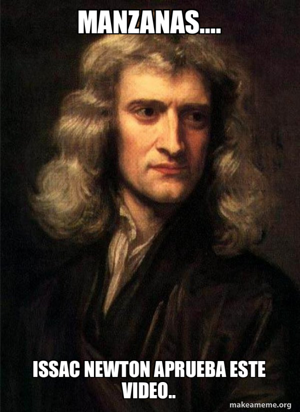 Sir Isaac Newton meme