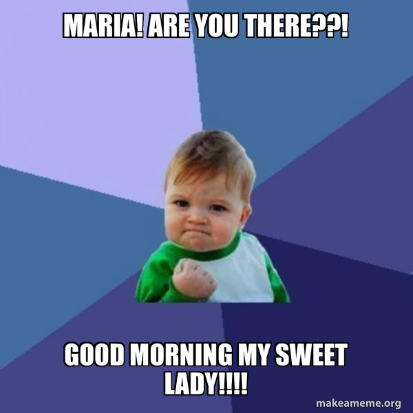 Success Kid meme