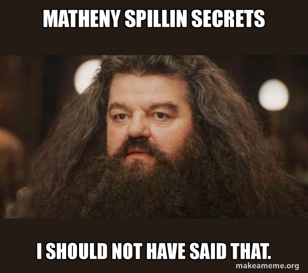 Hagrid - I should not have said that meme