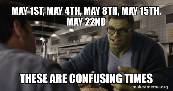 Hulk - These are Confusing Times meme