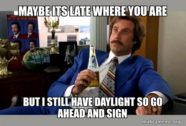 Ron Burgundy - boy that escalated quickly meme