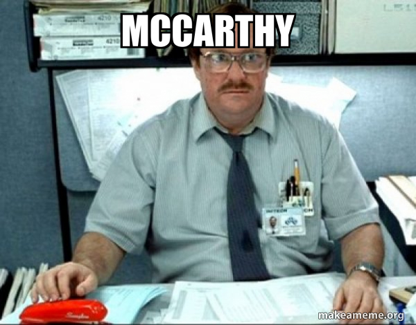 Milton from Office Space meme