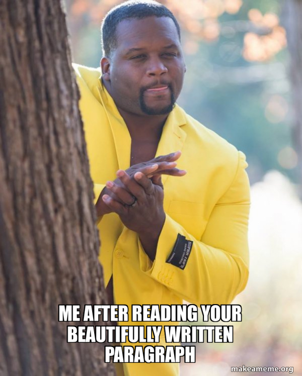 Anthony Adams in Yellow Suit Rubbing Hands meme