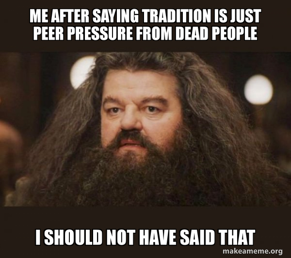 Hagrid - I should not have said that meme