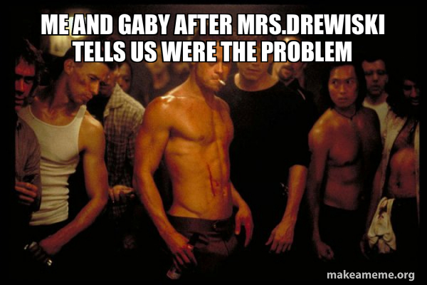 Fight Club meme