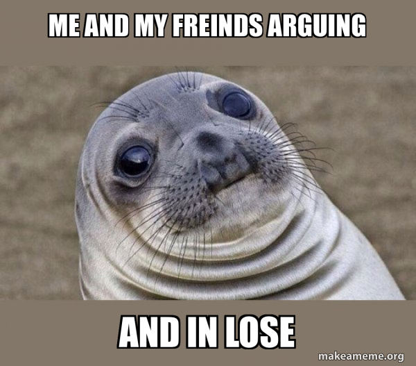 Squeamish Seal meme