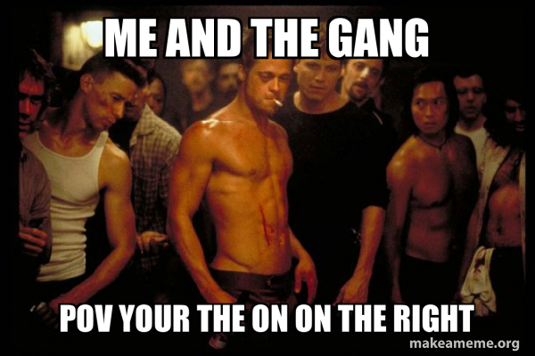 Fight Club meme