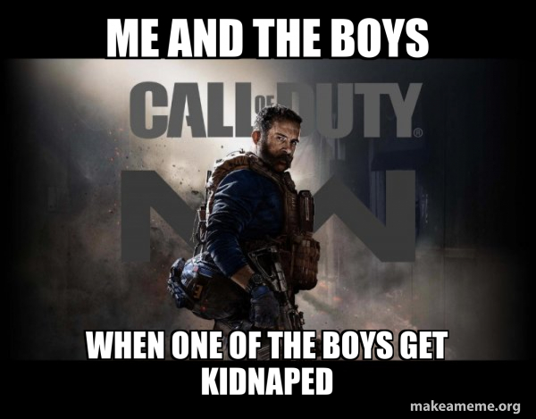 Call of Duty (COD) - Modern Warfare meme