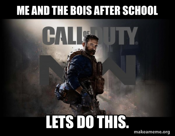 Call of Duty (COD) - Modern Warfare meme