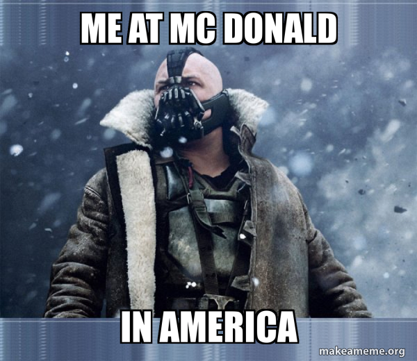 Bane (born into it, molded by it) meme