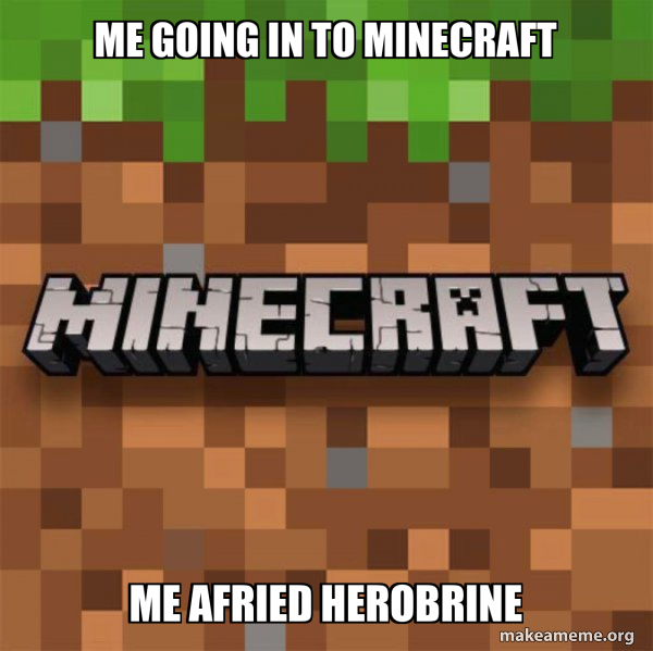 Minecraft meme