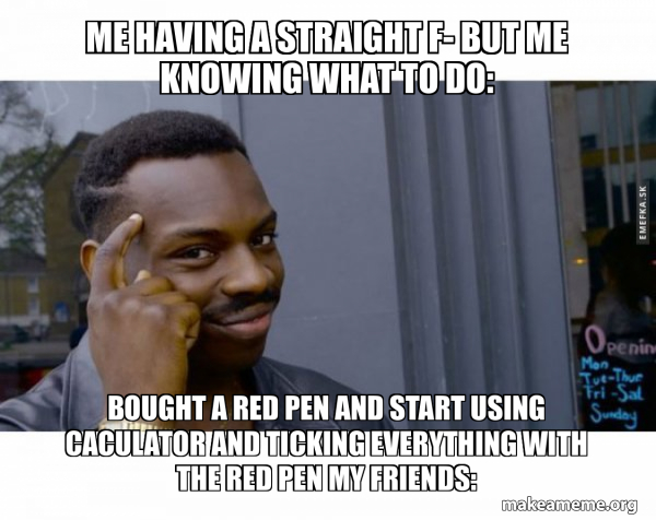 Roll Safe Black Guy Pointing at His Head meme