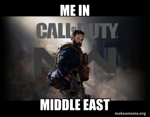 Call of Duty (COD) - Modern Warfare meme