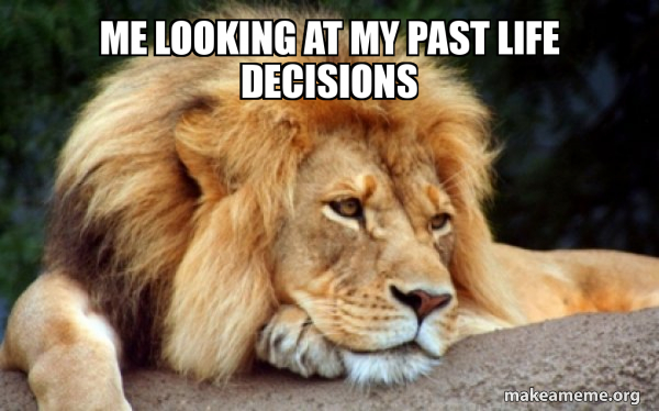 Confession Lion meme