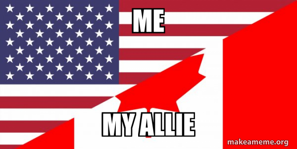USA vs Canada meme