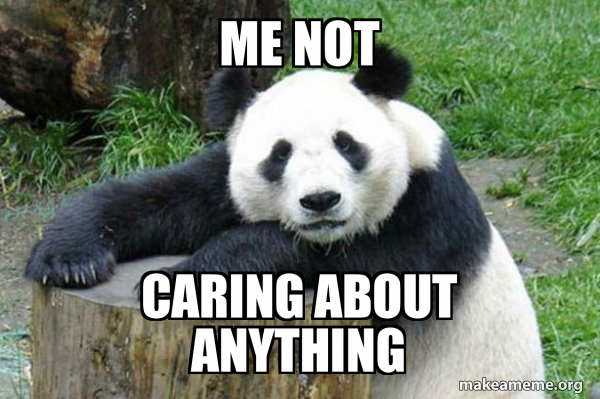 Confession Panda meme