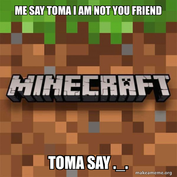 Minecraft meme