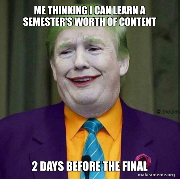 Donald Trump - The Joker meme
