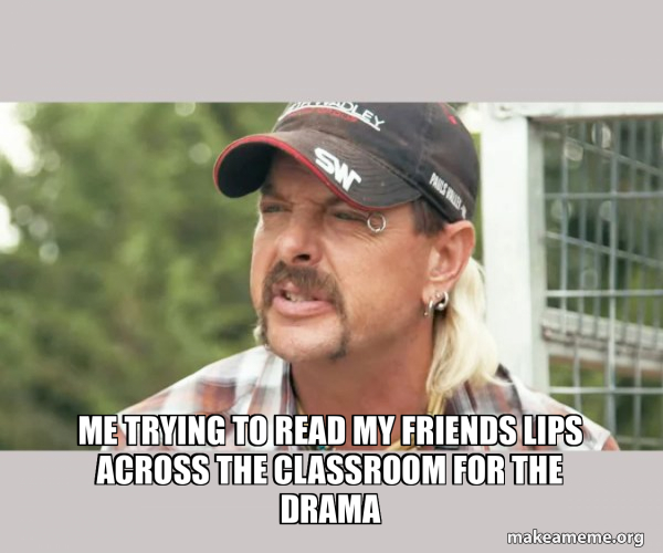Joe Exotic - Tiger King meme