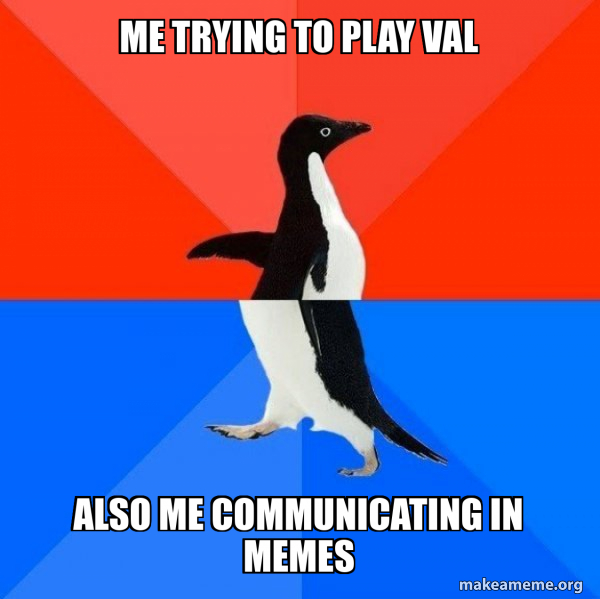 Socially Awesome Awkward Penguin meme