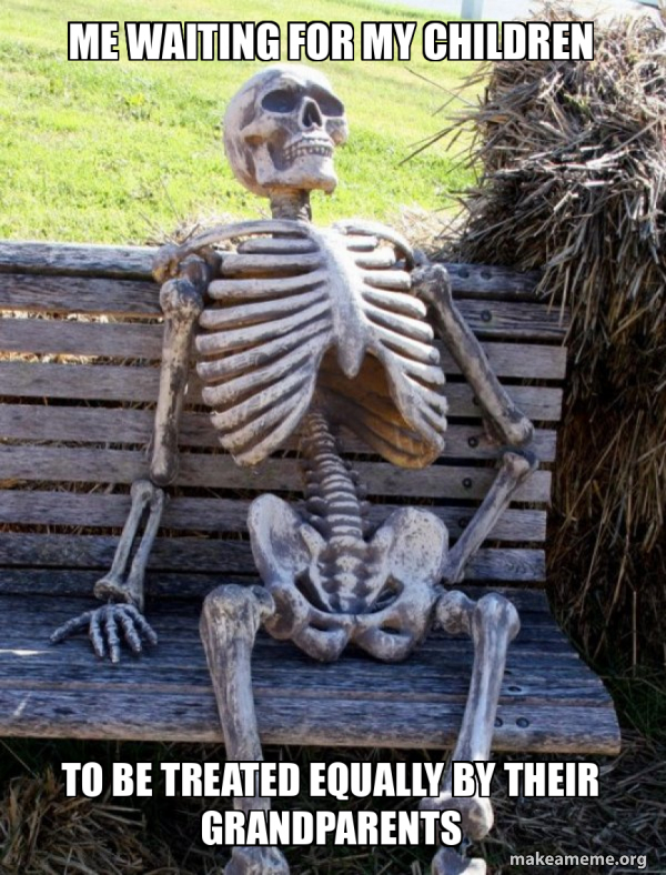 Waiting Skeleton meme